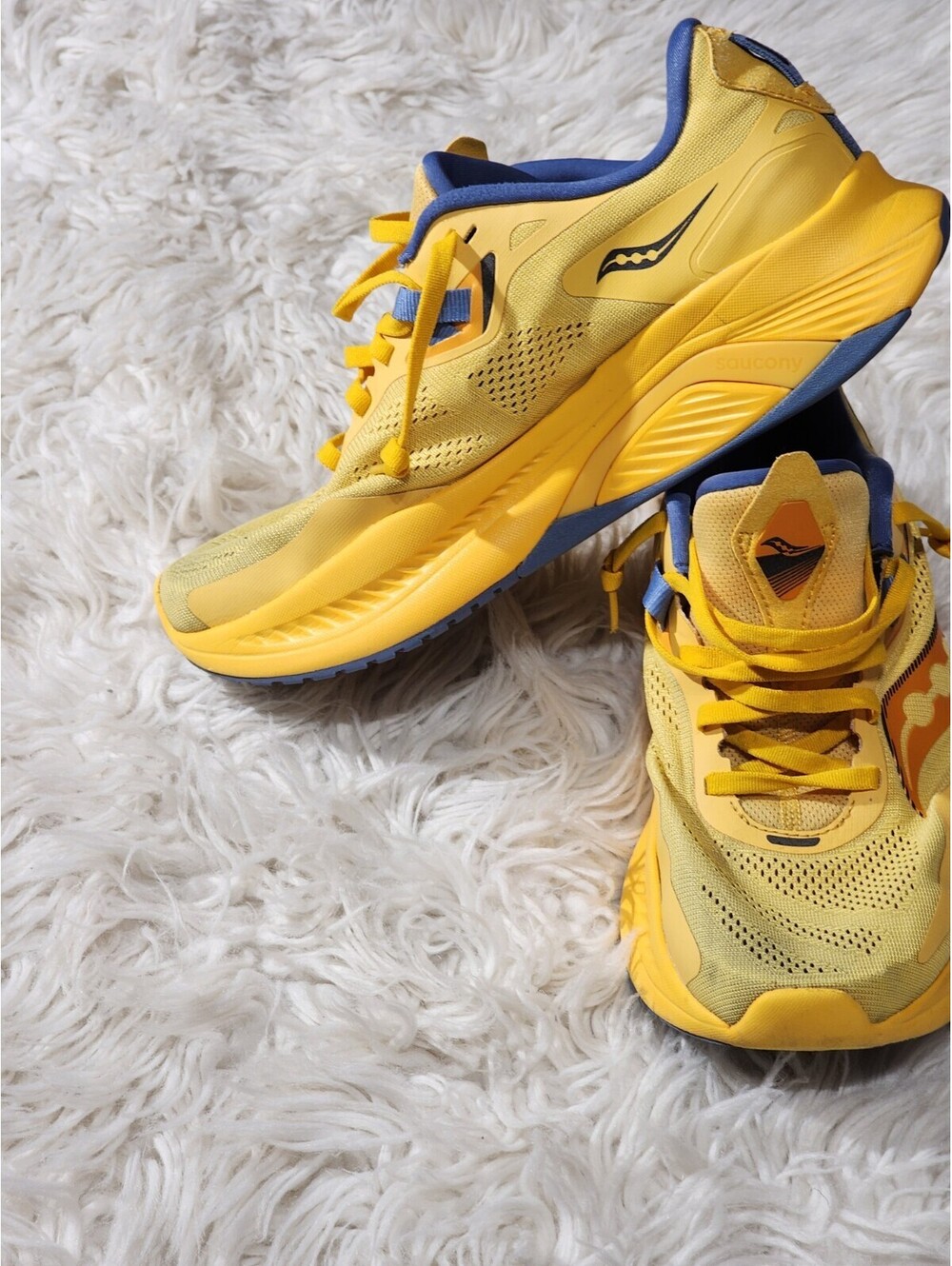 Saucony PWRRun 9 Amarillo Y Azul  Textible Rubber Evas10684_30